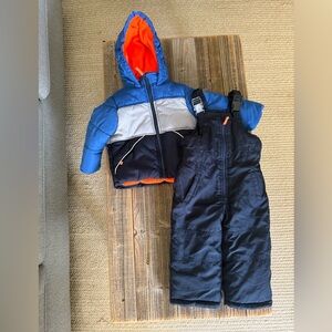 Gently Used Oshkosh Boys 24m Snowsuit